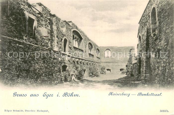 Eger  Cheb Tschechien Kaiserburg Bankettsaal