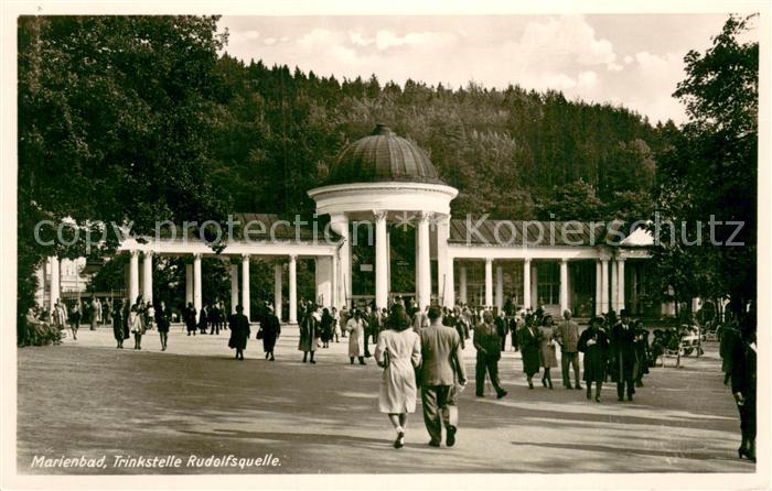 Marienbad Tschechien Boehmen Trinkstelle Rudolfquelle