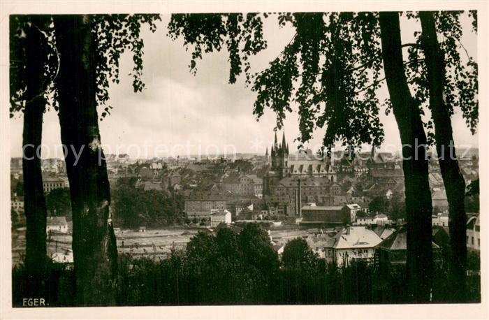 Eger  Cheb Tschechien Teilansicht