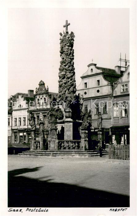 Saaz Zatec CZ Postsaeule