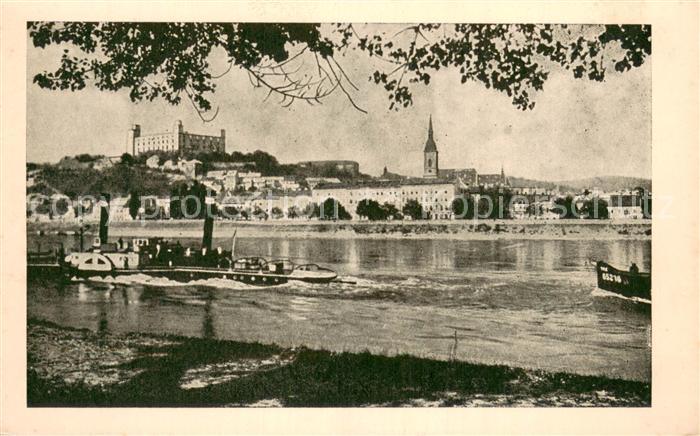 Pressburg Bratislava Pozsony Schlossruine