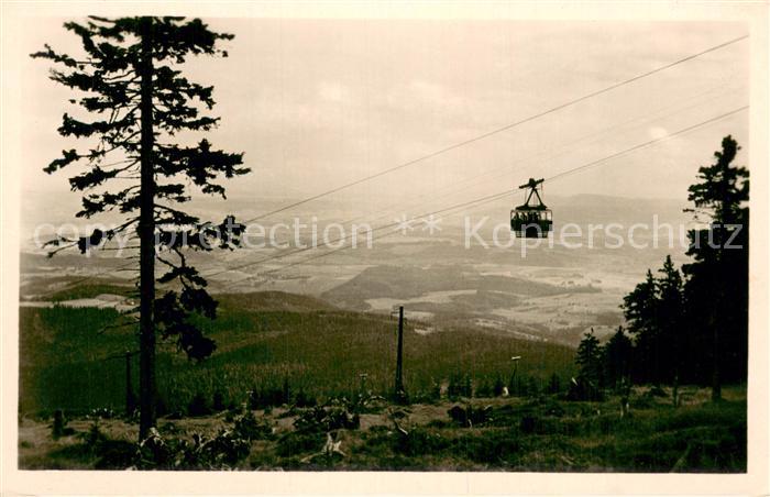 Riesengebirge Krkonose Karkonosze Lanocka na cernou horu - Gondel