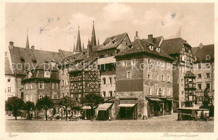 Eger  Cheb Tschechien Patriezierhaeuser