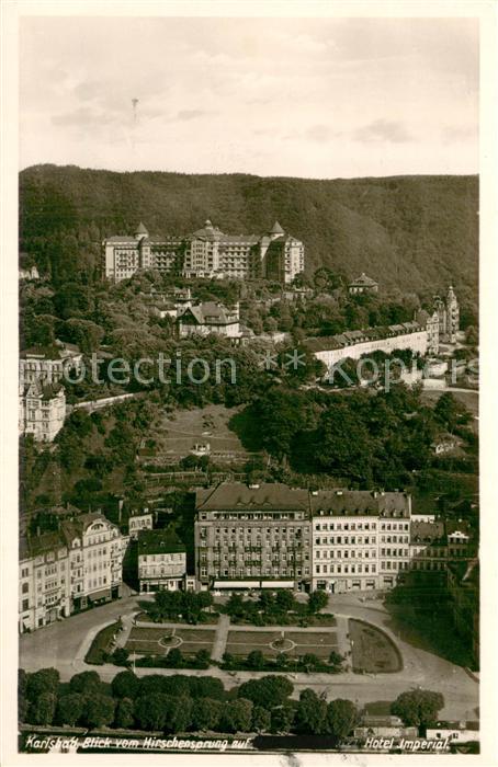 Karlsbad Eger Karlovy Vary Hotel Imperial Aussenansicht