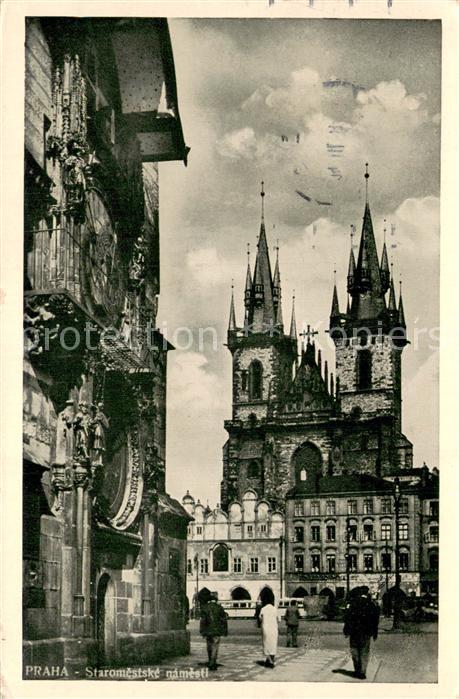 Prag  Prahy Prague Altstaedter Ring