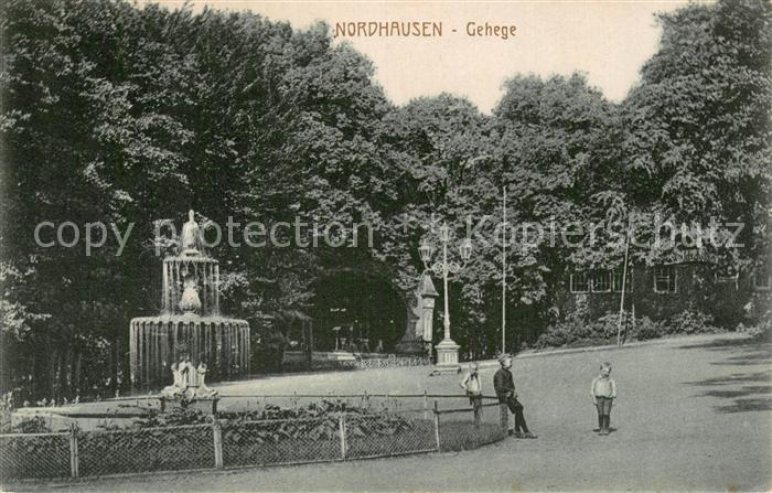 Nordhausen Thueringen Gehege