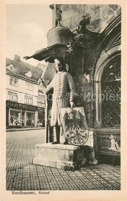 Nordhausen Thueringen Roland
