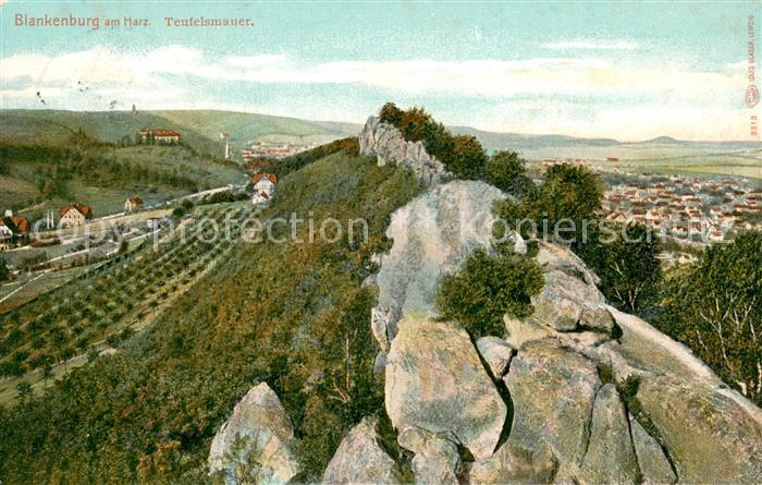 Blankenburg Harz Teufelsmauer