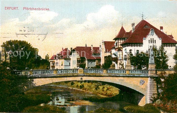 ERFURT CITY Pfoertchenbruecke