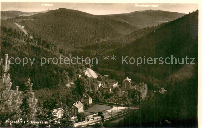 Sitzendorf Thueringen Teilansicht