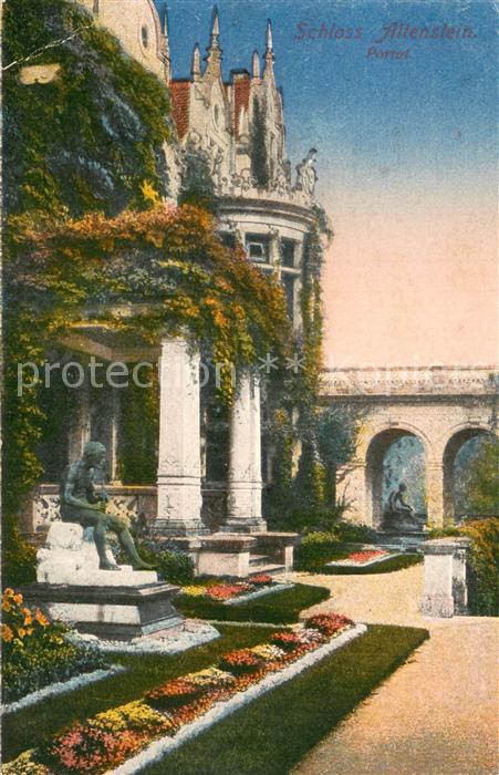 Schloss Altenstein Bad Liebenstein Aussenansicht Portal