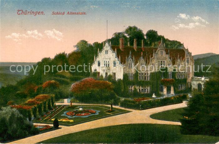 Thueringen Region Schloss Altenstein