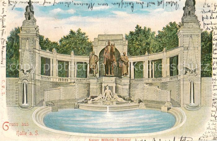 Halle Saale Kaiser-Wilhelm-Denkmal