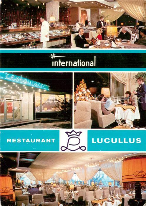 Brno Bruenn Hotel Internation Restaurant-Lucullus Innenansichten