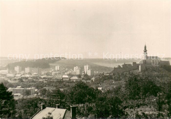 Nitra Slovakia Teilansicht ueber d. Stadt