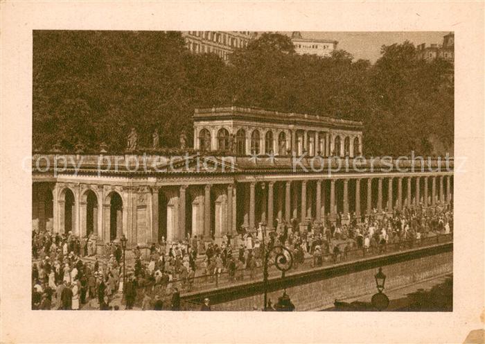Karlsbad Eger Karlovy Vary Muehlbrunn-Kolonnade