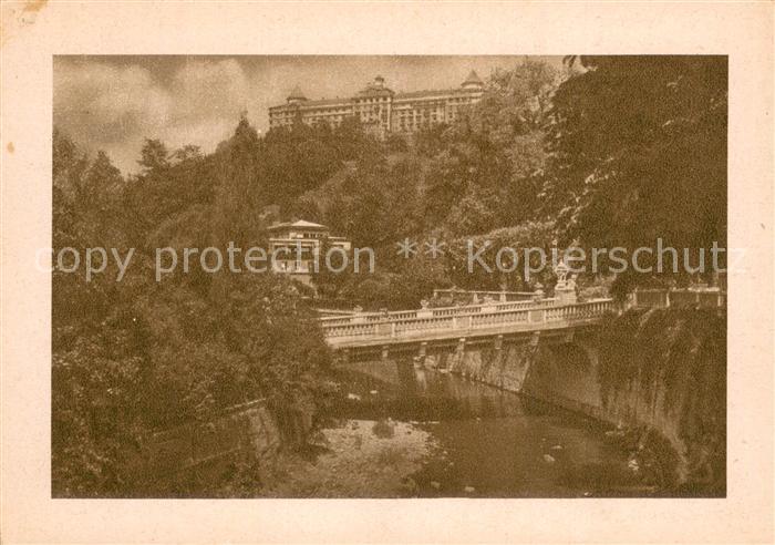 Karlsbad Eger Karlovy Vary Gasbad u. Hotel Imperial