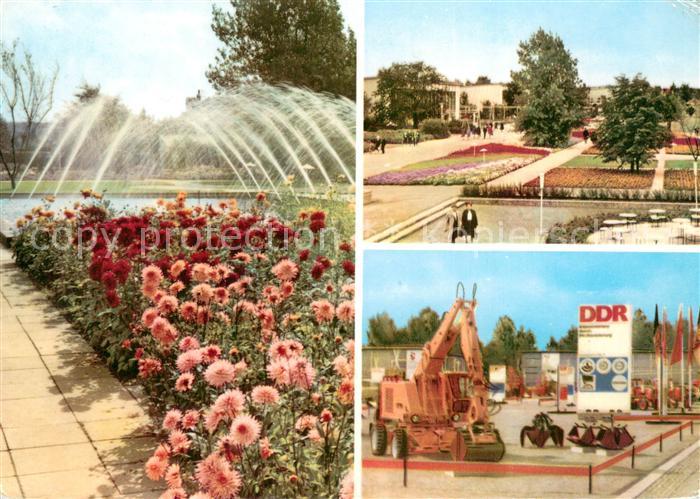 ERFURT  CITY Internationale Gartenbauausstellung d. DDR