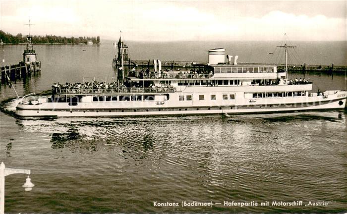 Dampfer Binnenschifffahrt Konstanz Bodensee AUSTRIA