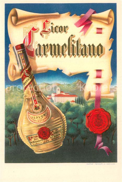 Likoer Carmelitano Likoer Werbung