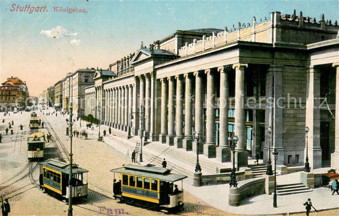 Strassenbahn Stuttgart Koenigsbau