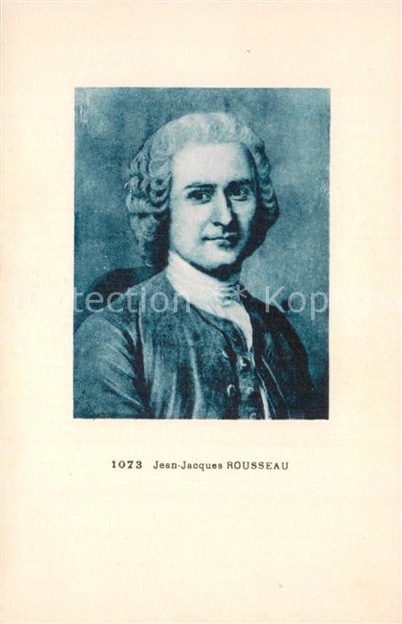 Persoenlichkeiten Jean Jacquen Rousseau