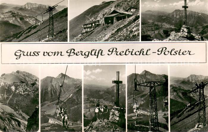 Sessellift Chairlift Telesiege Prebichl Polster