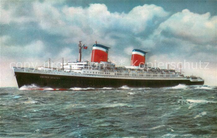 Dampfer Oceanliner S.S. United States