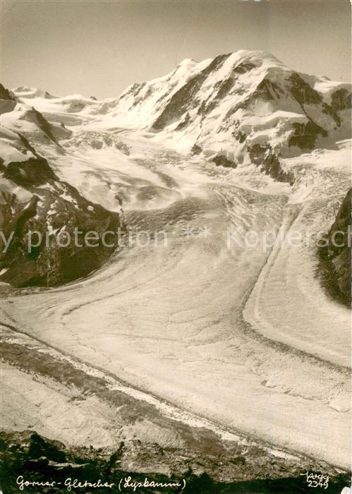 Gletscher Gorner Gletscher