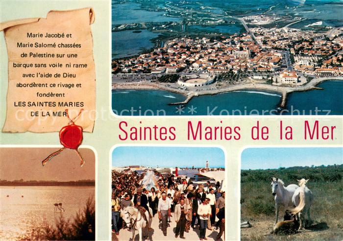 Chronik-AK Saintes Maries de la Mer