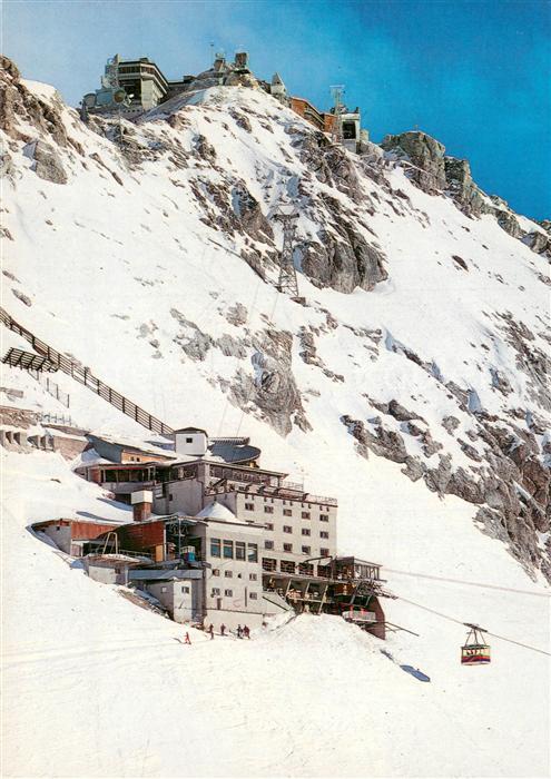 Seilbahn Cable-Car Telepherique Zugspitze Hotel Schneefernerhaus