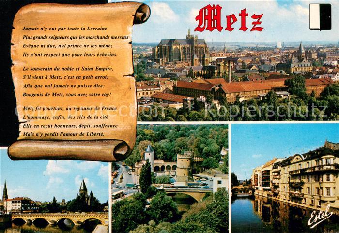 Chronik-AK Metz Moselle En Pays Lorrain