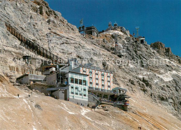 Seilbahn Cable-Car Telepherique Zugspitze Schneefernerhaus