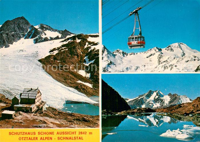 Seilbahn Cable-Car Telepherique Ötztaler Alpen Schnalstal Schutzenhaus