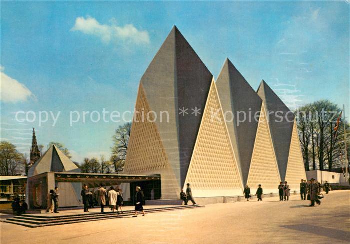Exposition Universelle Bruxelles 1958 Pavillon von Gross Britannien