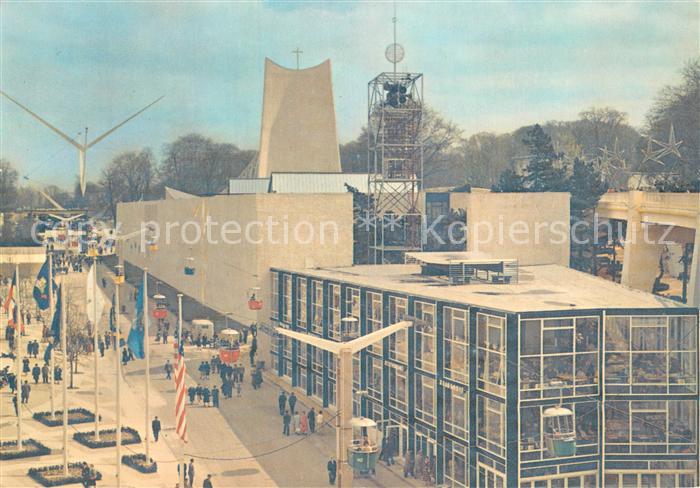 Exposition Universelle Bruxelles 1958 Civitas Dei Kirche electronisches Glockens