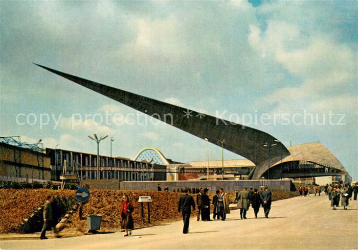 Exposition Universelle Bruxelles 1958 La fleche du Genie Civil