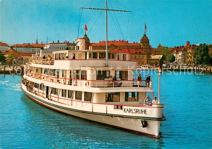 Dampfer Binnenschifffahrt MS Karlsruhe Konstanz Bodensee