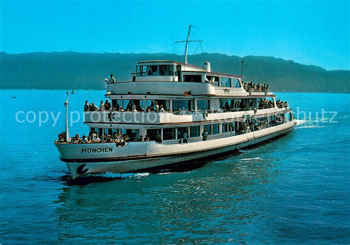 Dampfer Binnenschifffahrt MS Muenchen