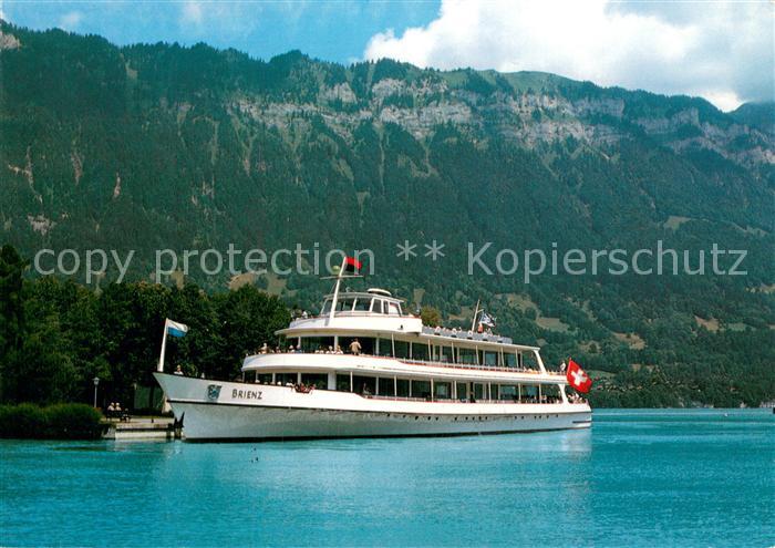 Dampfer Binnenschifffahrt Brienzersee MS Brienz