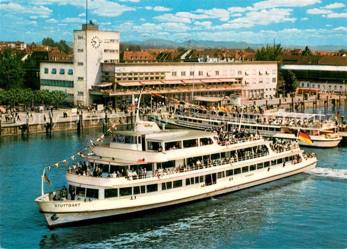 Dampfer Binnenschifffahrt MS Stuttgart Bodensee