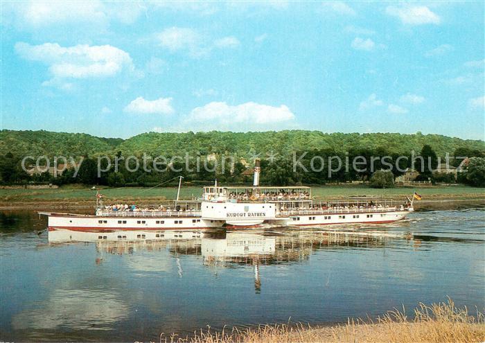 Dampfer Binnenschifffahrt Weisse Flotte Dresden
