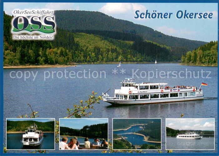 Dampfer Binnenschifffahrt Schoener Okersee Oss