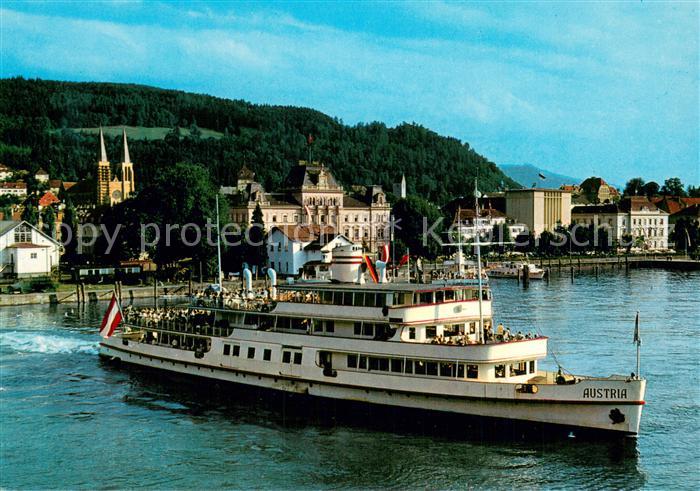 Dampfer Binnenschifffahrt Austria Bodenseeschiff