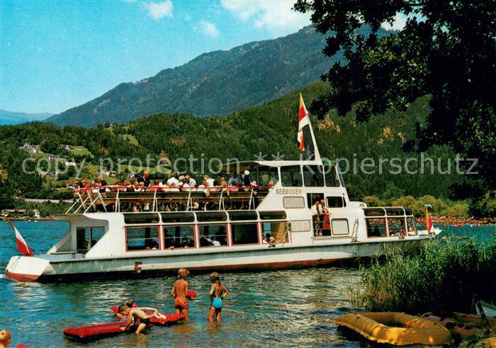 Dampfer Binnenschifffahrt Seeboden Am Millstaettersee Kaernten