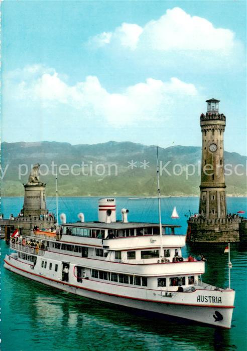 Dampfer Binnenschifffahrt Austria Lindau im Bodensee