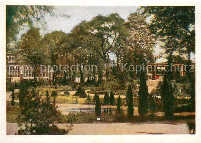 Expositions Gartenbau Hamburg 1953 Baumschulenschau mit Ernst Merck Halle