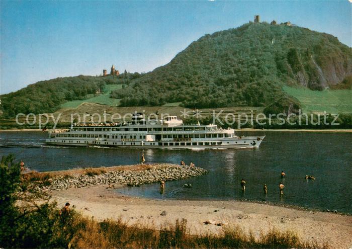Dampfer Binnenschifffahrt Loreley bei Dachenfels