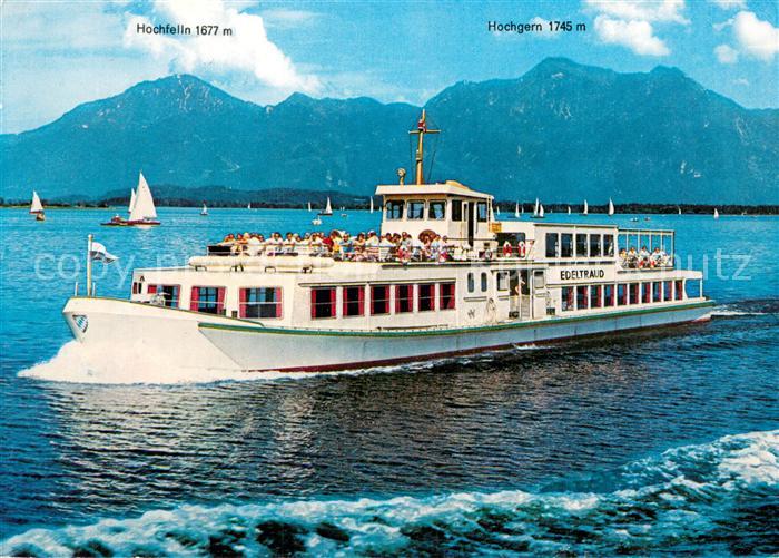 Dampfer Binnenschifffahrt MS Edeltraud Chiemsee