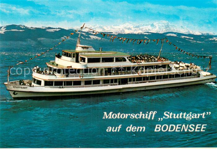 Dampfer Binnenschifffahrt MS Stuttgart Bodensee